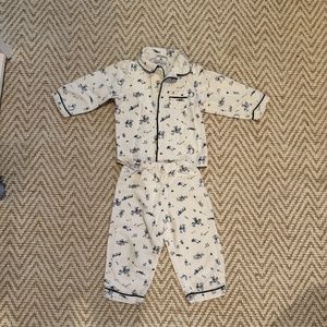 Childrens Petite-Plume antique toys Pajamas, size 3T